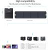 Choetech 200W foldable solar panel charger portable for outdoor and camping use-36599-01