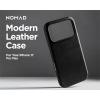 Nomad Magnetic Leather Back for Apple iPhone 17 Pro Max, Horween Leather, Black-36160-01