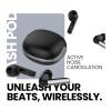Exact HushPod Noise Cancelling Earphone, 6.5 Hours Play Time, Wireless Bluetooth Earbuds, EX1071-31294-01