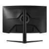 Samsung Odyssey G6, 32 Inch QHD 240Hz Refresh Rate Curved HDR Display, Eye Saver Mode, Flicker Free, Game Mode, Adaptive Picture, Speaker With Adaptive Sound, Remote Access, Gaming Monitor With FreeSync, LS32BG650EMXUE-32165-01