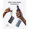 Anker Nano Power Bank 10000mAh 30W With Built-In USB-C Cable, A1259H21-35515-01