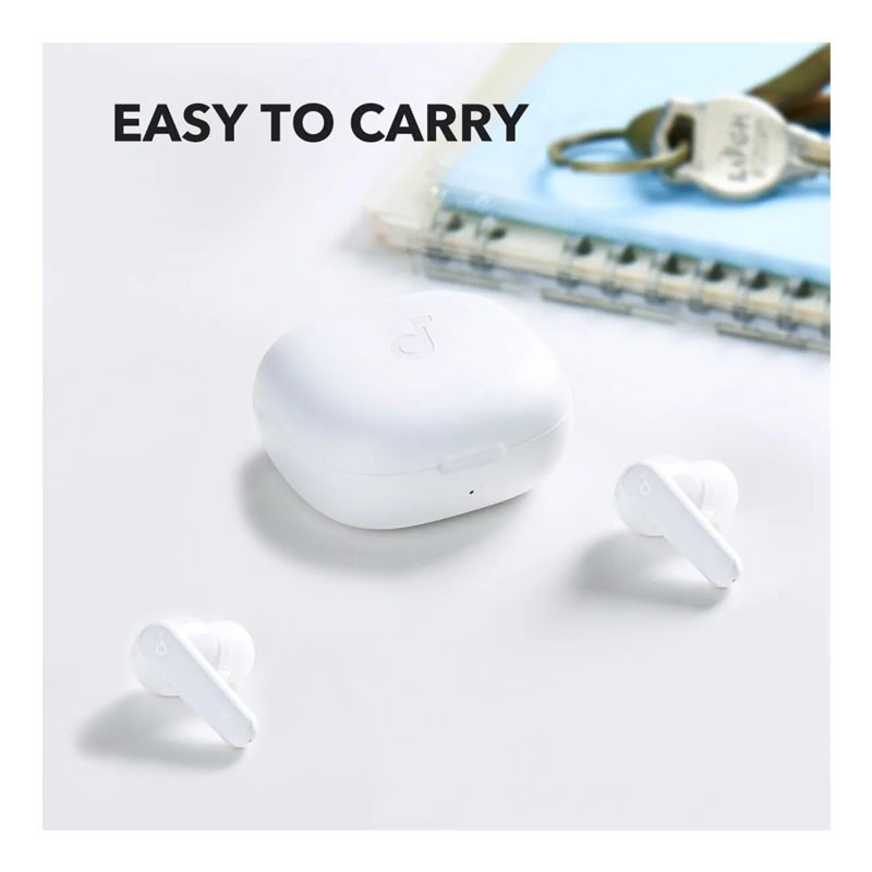 Anker Soundcore R50i ,IPX5 Water Resistant, Clear Calls And High Bass With 22 Preset EQs ,30H Playtime, Bluetooth Wireless Earbuds, White, A3959H21-29059