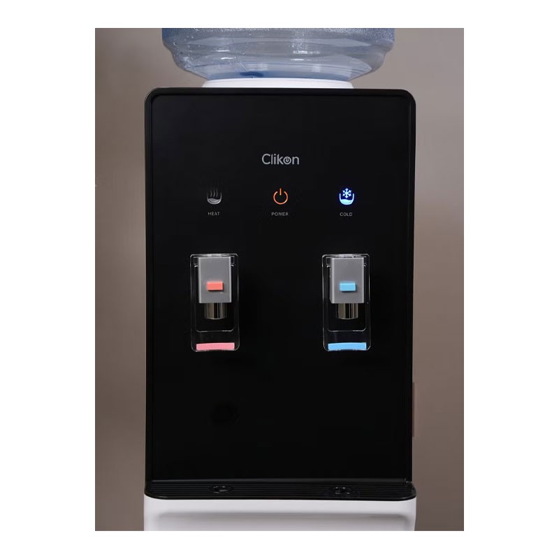 Clikon 2 Tap Water Dispenser With High Efficiency Danfu Compressor, Hot And Cold Water Dispenser, CK4063-35154