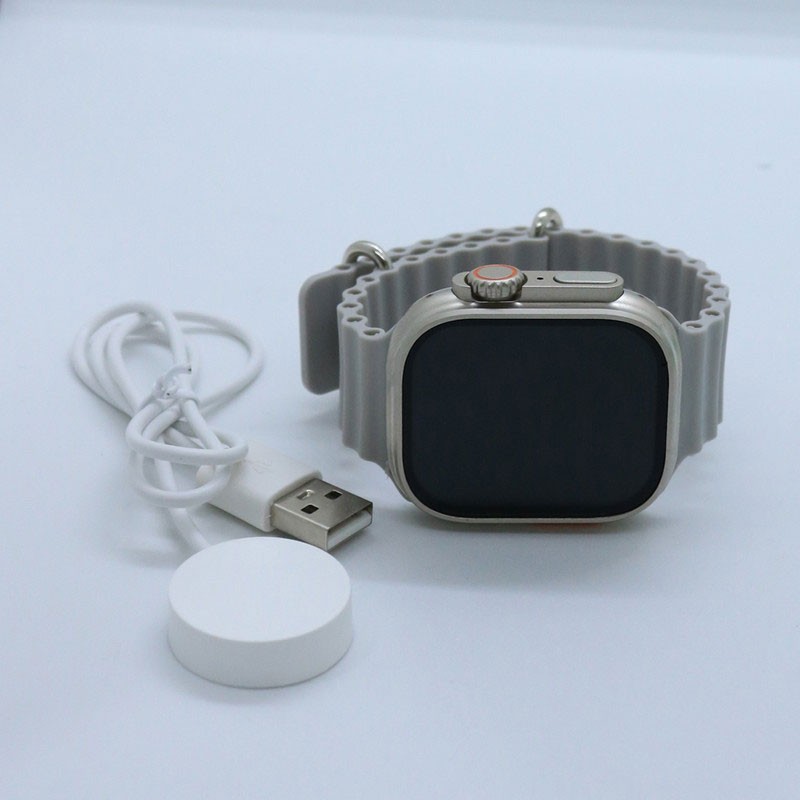 3 Pcs T1000 Ultra 1.99 Inch Infinite Display Smart Watch Combo-6167