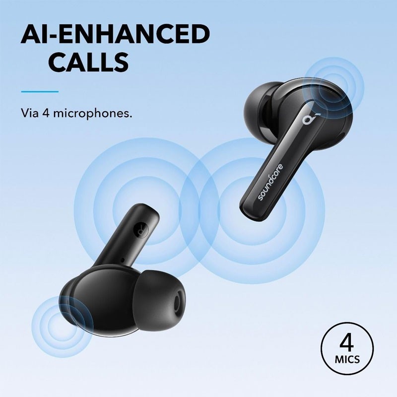 Anker Soundcore Life Note 3i ,IPX5 Waterproof,Patented Hybrid Multi Mode ANC,40H Playtime,Low Latency Earbuds-11162
