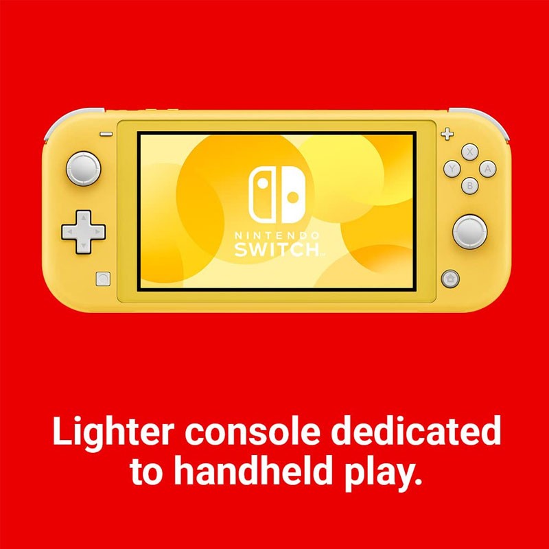 Nintendo Switch Lite Gaming Console, Yellow-27153