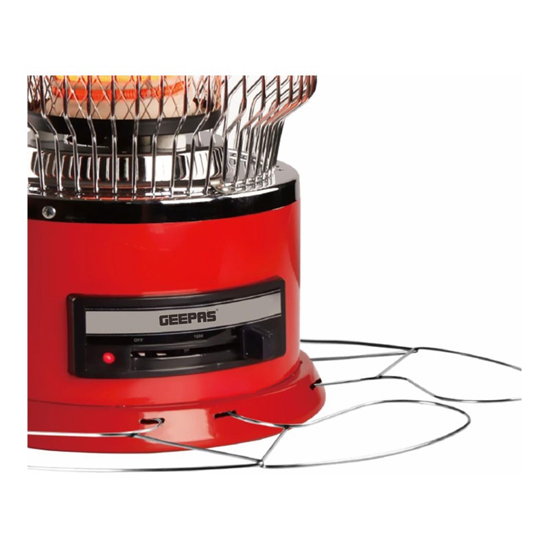 Geepas 2000W Electric Ceramic Heater With 2 Level Heating, GRH28506-33922