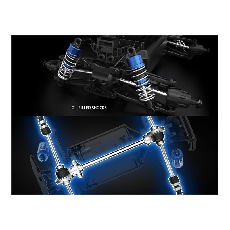 MJX Hyper Go 20208, 4x4 Brushless Rc Truck Hyper 4wd Rc Car All Road RC Drift Car Brushless Scale 2.4G 4wd High Speed Electric, Terreneitor 4x4 Carros, 1/20 High Speed Rc Car-35128