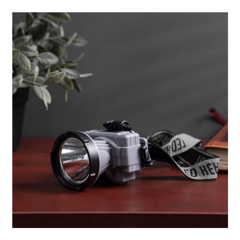 Geepas, 3W, Lithium Battery And Easy To Use, Compact, Portable And Light Weight Design, Strong And Low Light, Rechargeable LED Headlamp, GHL51094-33452