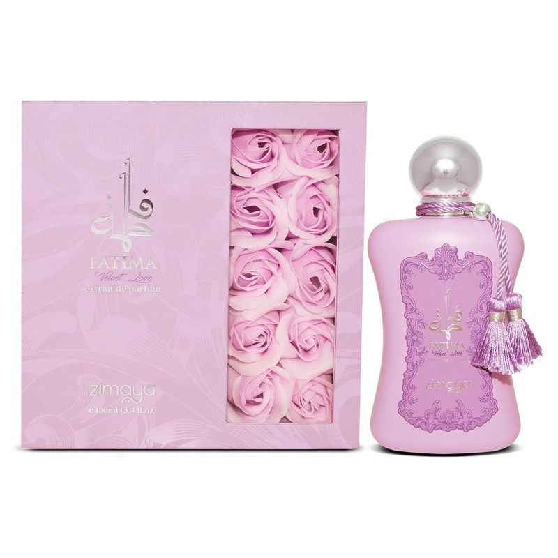 Zimaya Fatima Velvet Love Fruity Gourmand Eau De Parfum for Women 100ml-38031