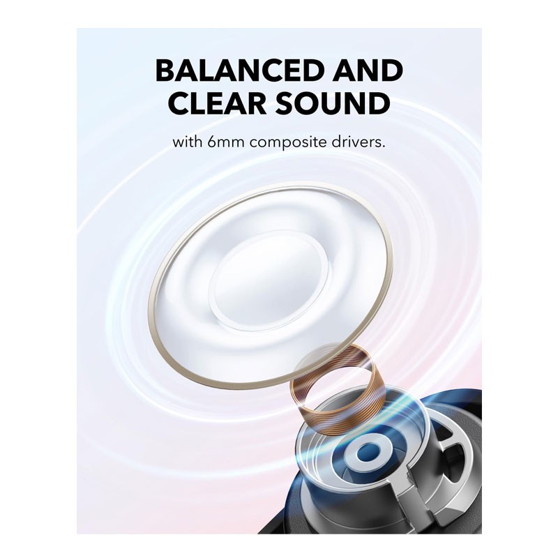 Anker Soundcore A30I, Stylish Design, Lightweight Comfort, Clear Sound Super Clear And Powerful Bass, 24H Playtime, Ip54, Fast Charge, Bluetooth Noise Cancelling In Ear Earbuds, A3958H11-29056
