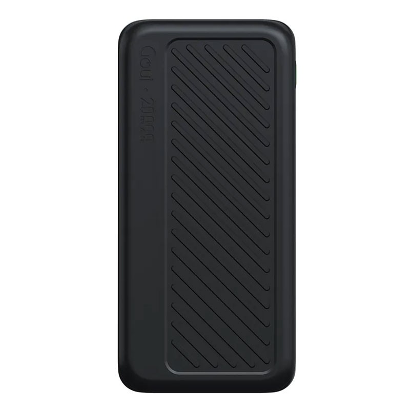 Goui Singi, Dual Charging Functionality, High Compatibility With Smartphones, Compact Design, 20,000mAh Portable Power Bank, Black-29887