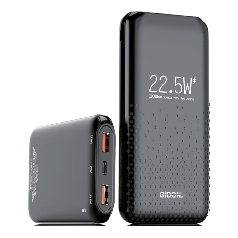 Gidon 10000mAh Power Bank, GD1101-31508