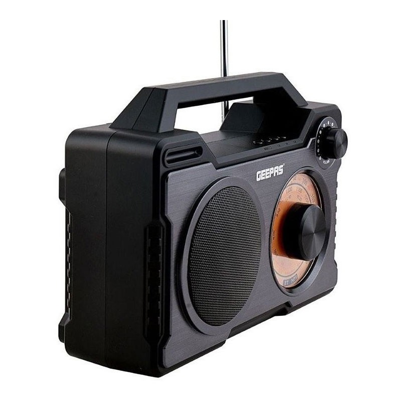 Geepas, TF/SD Card Support, Aux In, Bluetooth Portable Radio With USB Port, GR13013-33858
