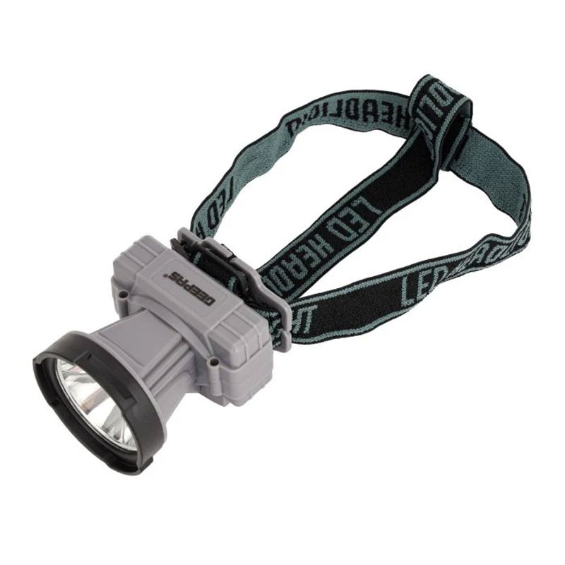 Geepas, 3W, Lithium Battery And Easy To Use, Compact, Portable And Light Weight Design, Strong And Low Light, Rechargeable LED Headlamp, GHL51094-33454