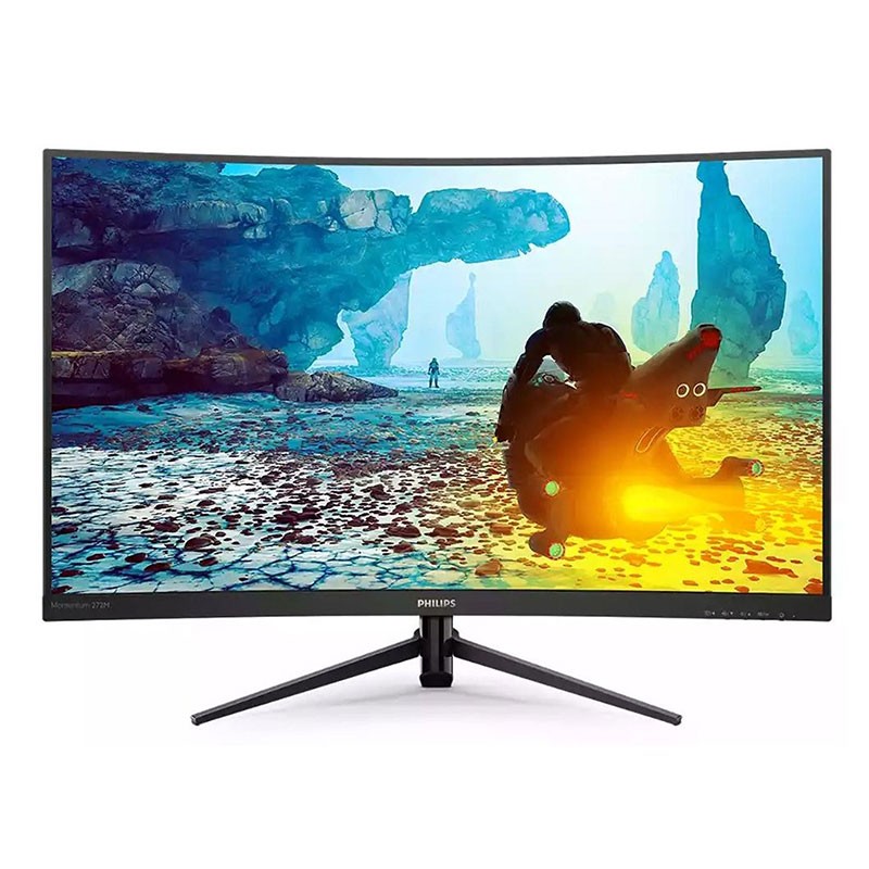 Philips, Full HD  LCD Curved Display, Va, 1500R, 165Hz, Hdr Ready, 2H1Dp, 27 Inch Curved Gaming Monitor, 272M8CZ-28038