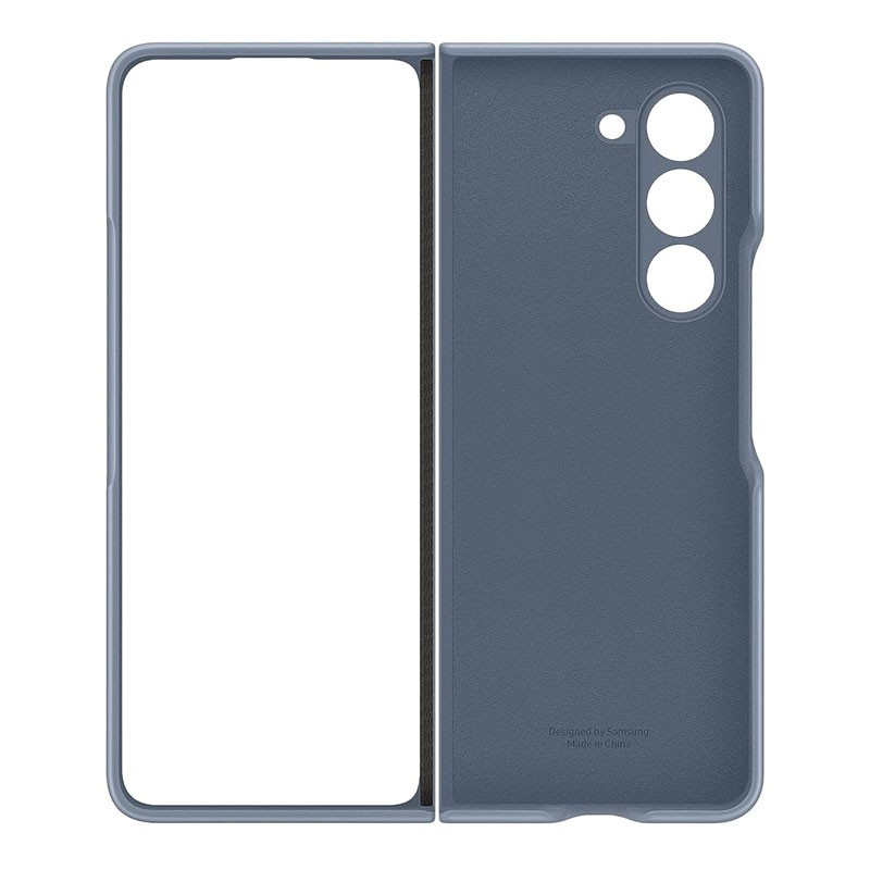 Samsung Galaxy Z Fold 5 Eco Leather Case, Blue, EFVF946PLEGWW -31964