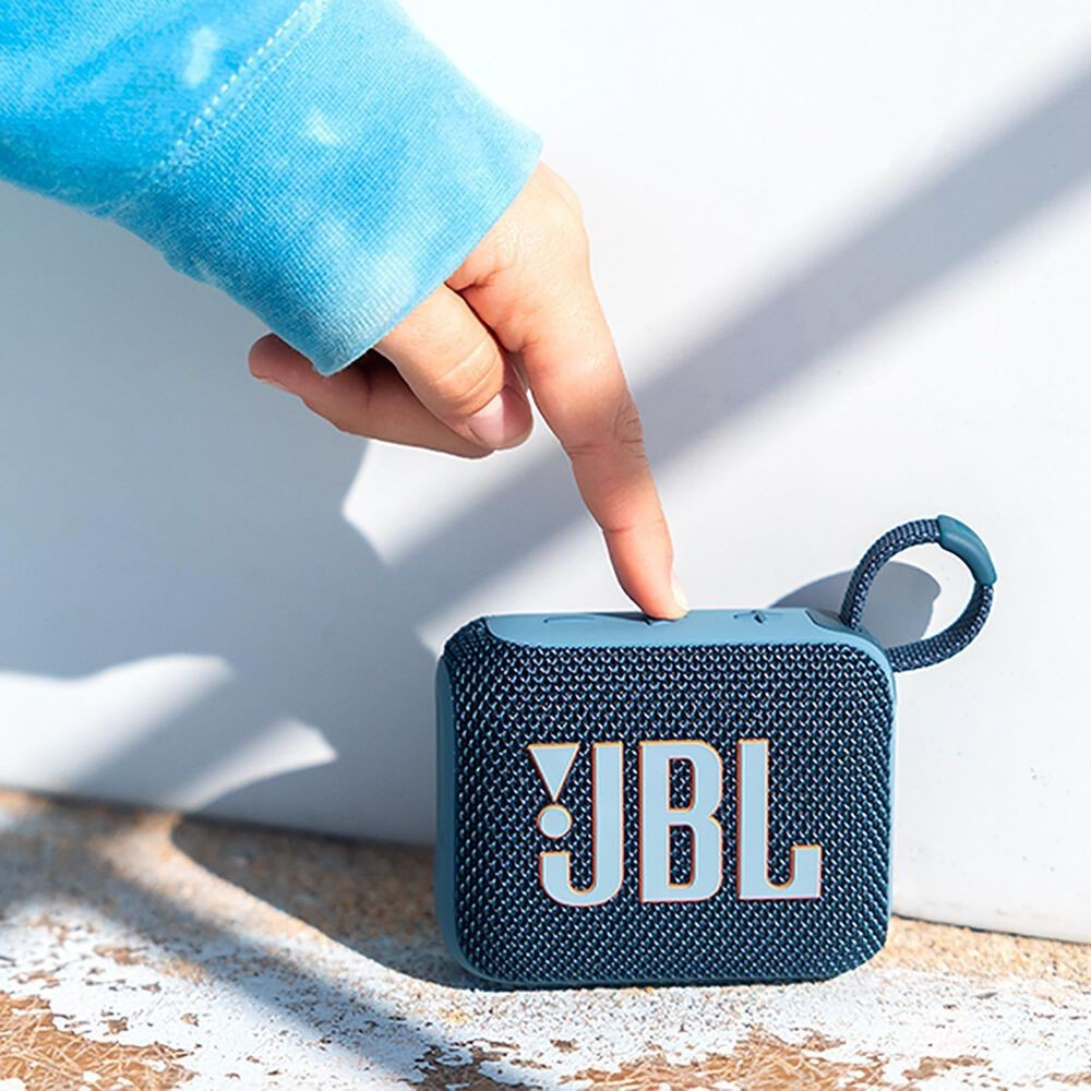 JBL GO 4 Portable Bluetooth Speaker, Compact Wireless Audio, Blue, GO4-38224