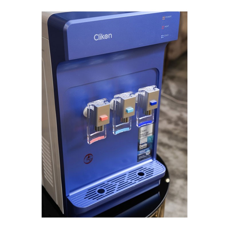 Clikon, Danfu Compressor, Hot, Cold And Normal Water, Tabletop Water Dispenser With 3 Taps, CK4061-35143
