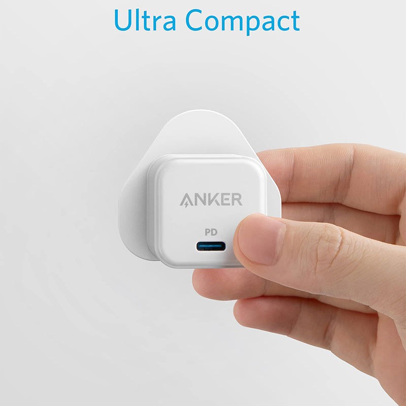 Anker PowerPort III 20W Cube Charger ,White-2190