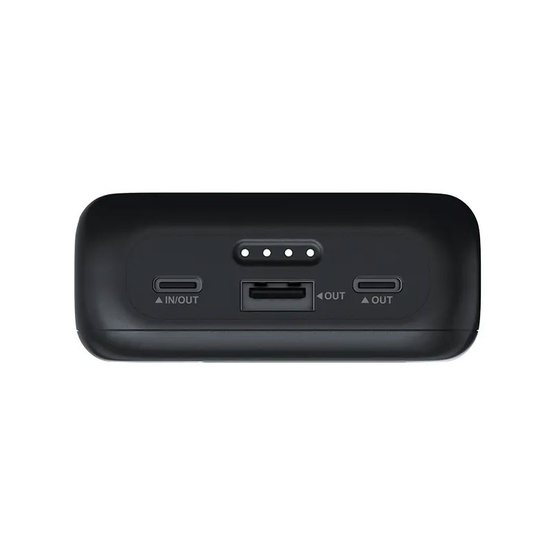 Goui Singi, Dual Charging Functionality, High Compatibility With Smartphones, Compact Design, 20,000mAh Portable Power Bank, Black-29890