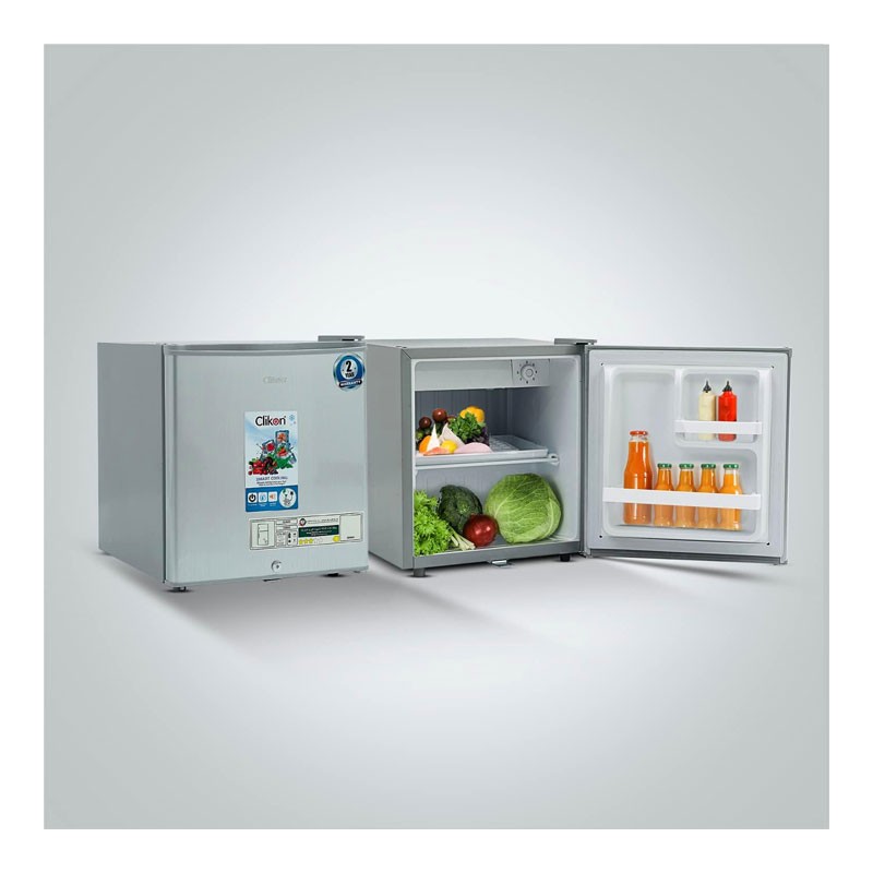 Clikon 48 Liter Mini Refrigerator, Adjustable Trays, Child Lock System, Compact Size Single Door Fridge, CK6002-35204