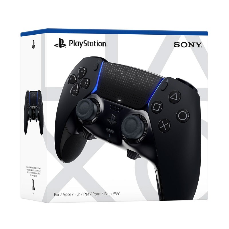 Sony PlayStation 5 DualSense Edge Wireless Gaming Controller, Midnight Black-31299