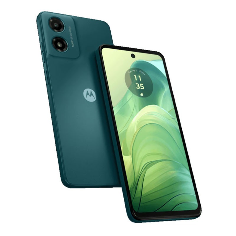 Motorola G04S 4G, 4GB RAM, 128GB Storage, 6.6 Inch 90 Hz Display, 50MP Camera, Dolby Atmos, FM Radio, Dual SIM, 5000mAh Battery, 15W Charging, Corning Gorilla Glass 3, Android Smartphone, Sea Green-30820