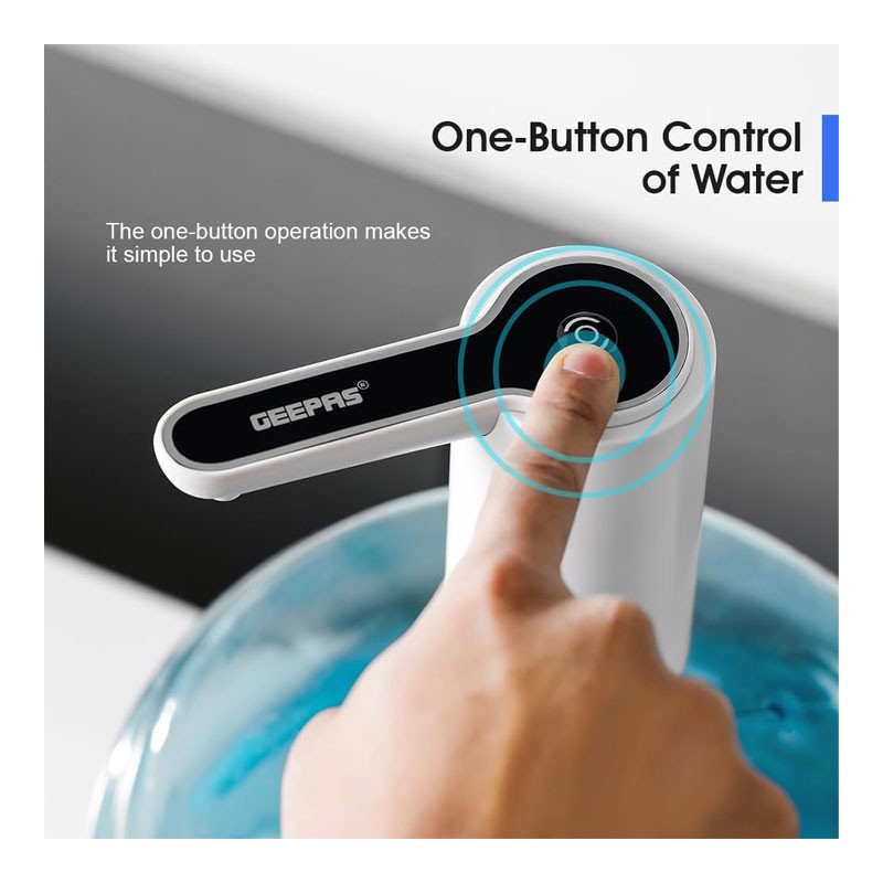 Geepas Rechargeable Mini Water Dispenser, GWD17034-32177