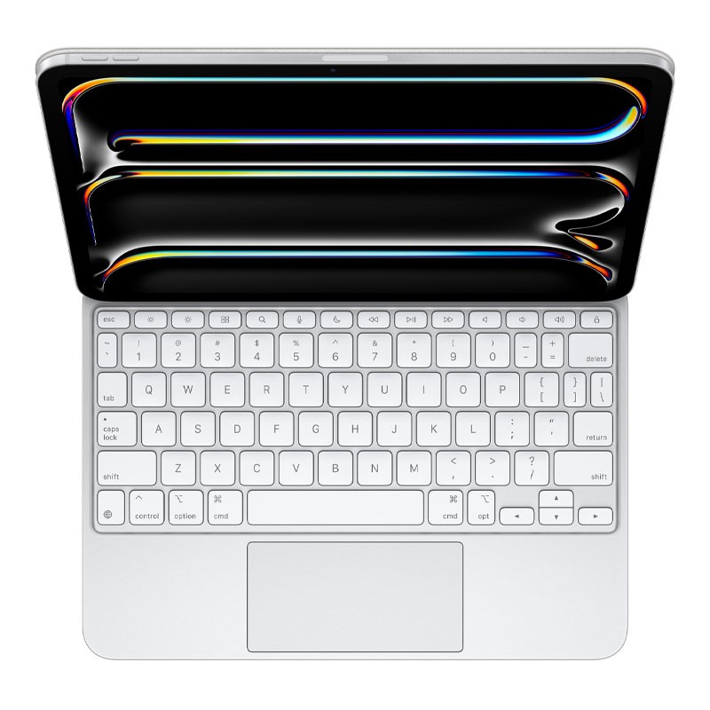 Apple Magic Keyboard For iPad Pro 11 Inch M4, White-31608