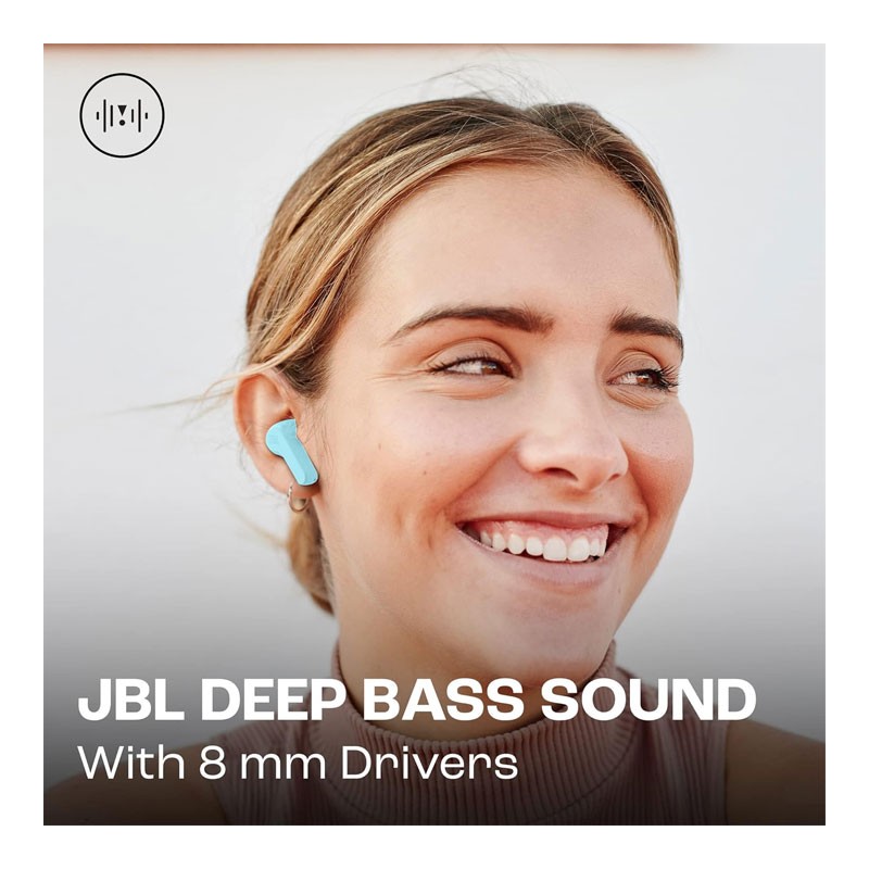 JBL Wave Beam, TWS With Mic, Customized Extra Bass Eq, 32 Hours Battery And Quick Charge, Ip54 Water And Dust Resistance, Ambient Aware, Google Fastpair, In Ear Wireless Bluetooth Earbuds, HSWBEAM-31658