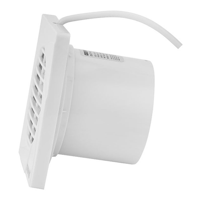 Geepas, Rust Free, Speed 1300 RPM, ABS Material, 13W Power, Air Volume 150M3H, Noise 40dB, 4 Inch Duct Fan, White, GF21194-33332