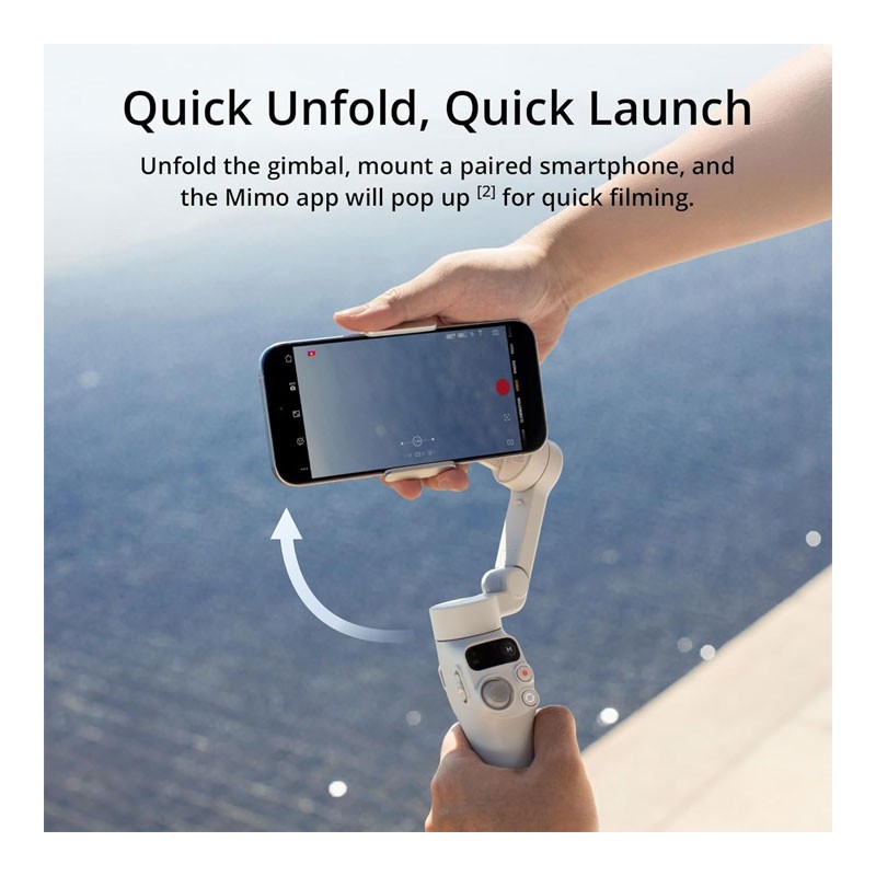 Dji Osmo Mobile 7, Built In Tripod, Ultra Light, 3 Axis Phone Gimbal,Activetrack 7.0, One Tap Edit, Phone Charging Vlogging Stabilizer YouTube Video, Handheld Gimbal Stabilizer For iPhone And Android Smartphones, White-34142