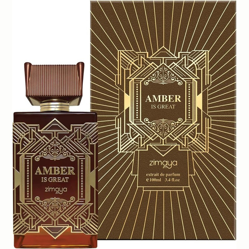 Zimaya Amber Is Great Oriental Spicy Unisex Eau De Parfum, 100ml-37982