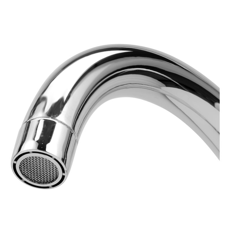 Krypton, High Quality Material In Chrome Color, Durable 40MM Ceramic Disc Cartridge, Leak Proof, 360 Degree Swiveling Spout, Hexa Series Single Lever Kitchen Mixer, KNSW6407-32616