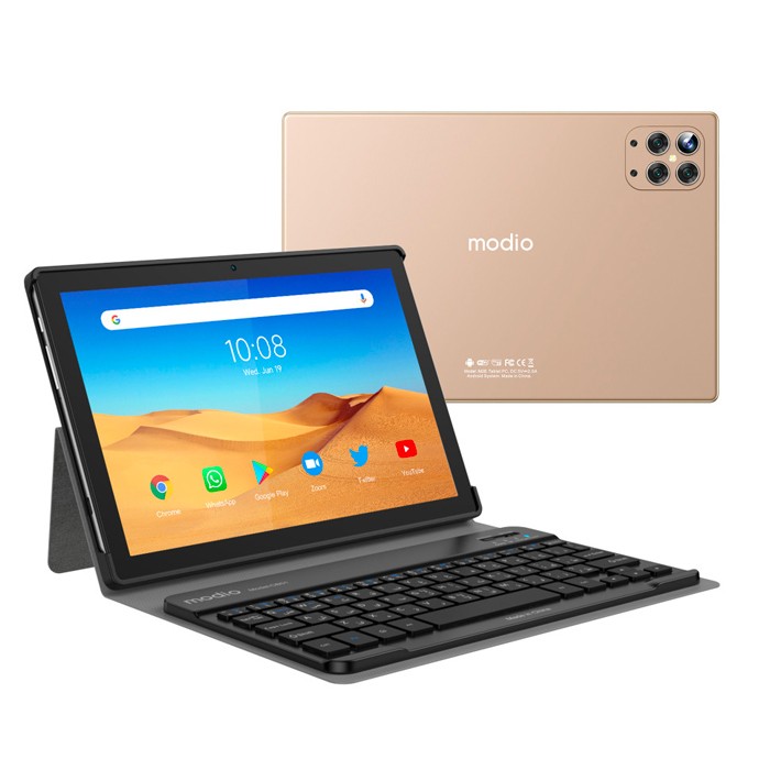 Modio M28 5G Tablet 10.1 inch (8GB + 512GB)With FREE Keyboard, Mouse and Touch Pen-107