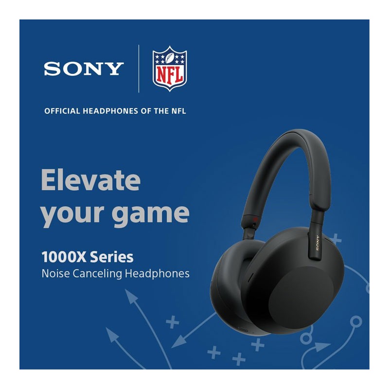 Sony WH-1000XM5, Up To 40 Hours Battery, Carrying Case, Best Active Noise Cancelling Wireless Bluetooth Over Ear Headphones With Mic For Clear Calling, White-30330