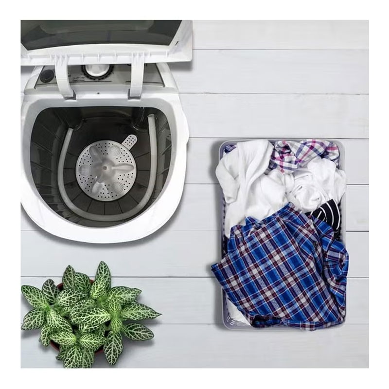 Clikon 2.5Kg Top Load Portable Washing Machine With Powerful Motor, CK607-N-35168