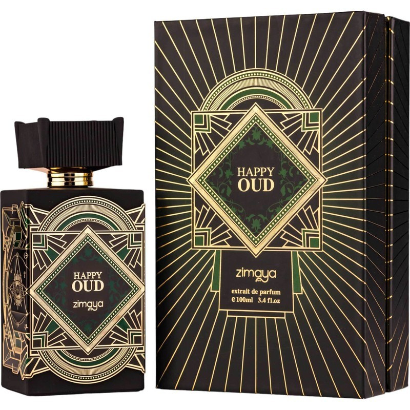 Zimaya Happy Oud Oriental Woody Unisex Perfume 100ml-38057
