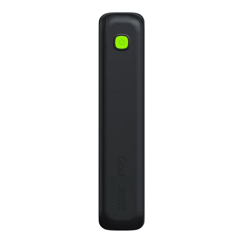   Goui Singi, Dual Charging Functionality, High Compatibility With Smartphones, Compact Design, 30,000mAh Portable Power Bank, Black-30086