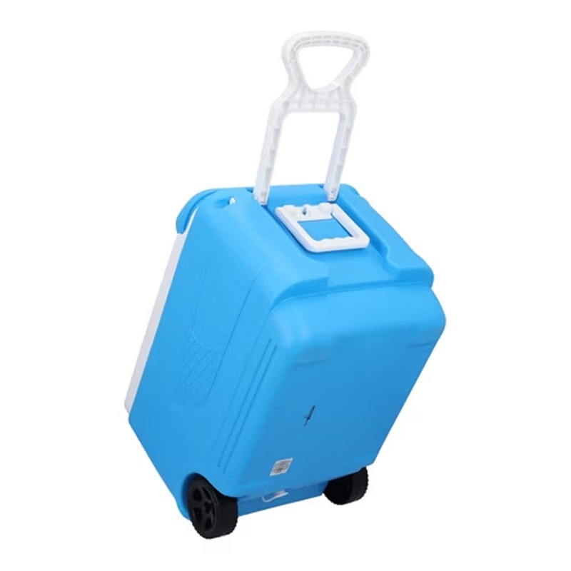 Royalford 45L Insulated Trolley Ice Cooler Box 1X1-1551
