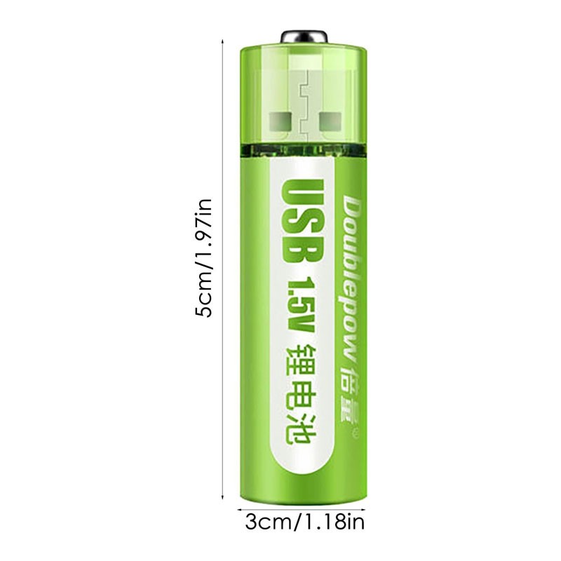 USB Rechargeable 1.5v Lithium AA Battery -11498