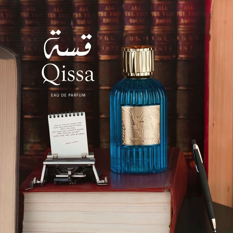 Paris Corner Qissa Blue Eau De Parfum Spray For Men And Women 100ml-18452