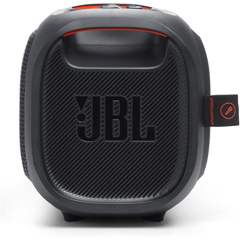 JBL PartyBox On-The-Go 2 Portable Party Speaker, 100W RMS, Bluetooth 4.2, Built-in Light Show, Wireless Party Link, IPX4 Splash-Proof, Black-36140