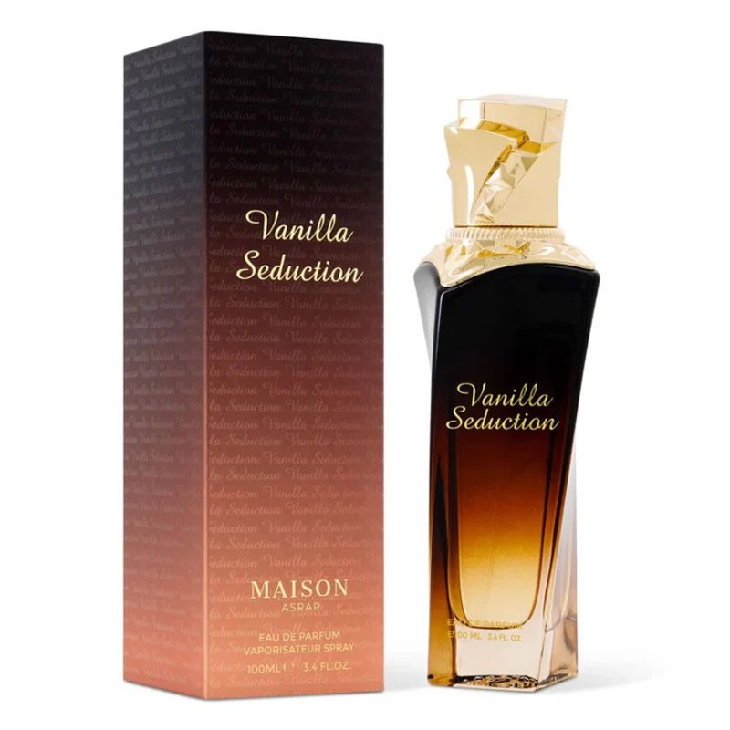 Maison Asrar Vanilla Seduction Eau de Parfum, Gourmand Sweet Perfume 100 ml-36394