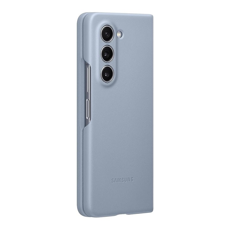 Samsung Galaxy Z Fold 5 Eco Leather Case, Blue, EFVF946PLEGWW -31962