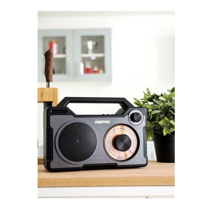 Geepas, TF/SD Card Support, Aux In, Bluetooth Portable Radio With USB Port, GR13013-33862