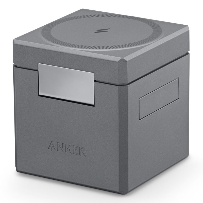 Anker 3 in 1 Cube With MagSafe, Gray, Y1811HA1-12210