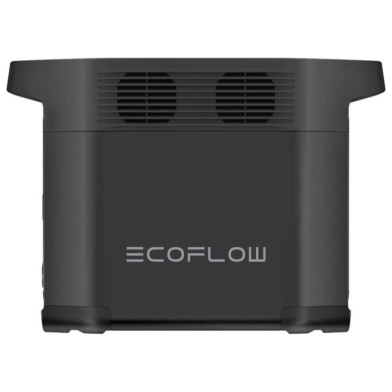 EcoFlow Delta 2 EF980, E980 Portable Power Station, 500W Rated Power, 980Wh Capacity, 13 Output Ports, 30 ms AutoSwitch, LiFePO4 Battery, WiFi and Bluetooth Connectivity, Black,  EF980-36639