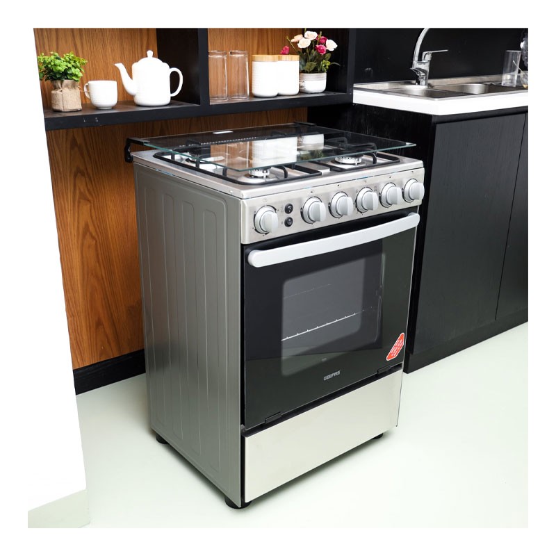 Buy Geepas 60 x 60cm Freestanding 4 Burner Gas Cooking Range at low ...